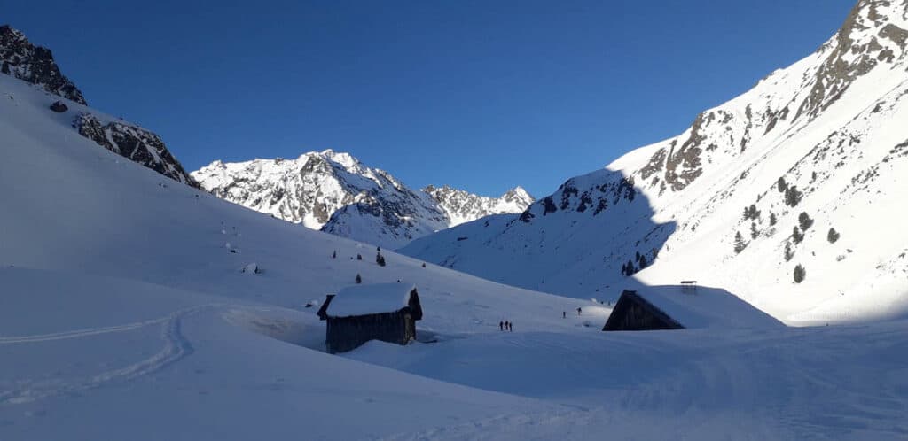 Skitour Seeblaskogel Hütte